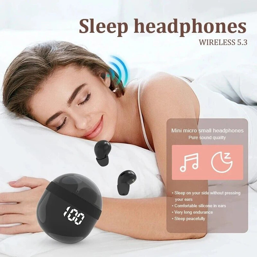 SK18 Auriculares Mini Invisibles para Dormir