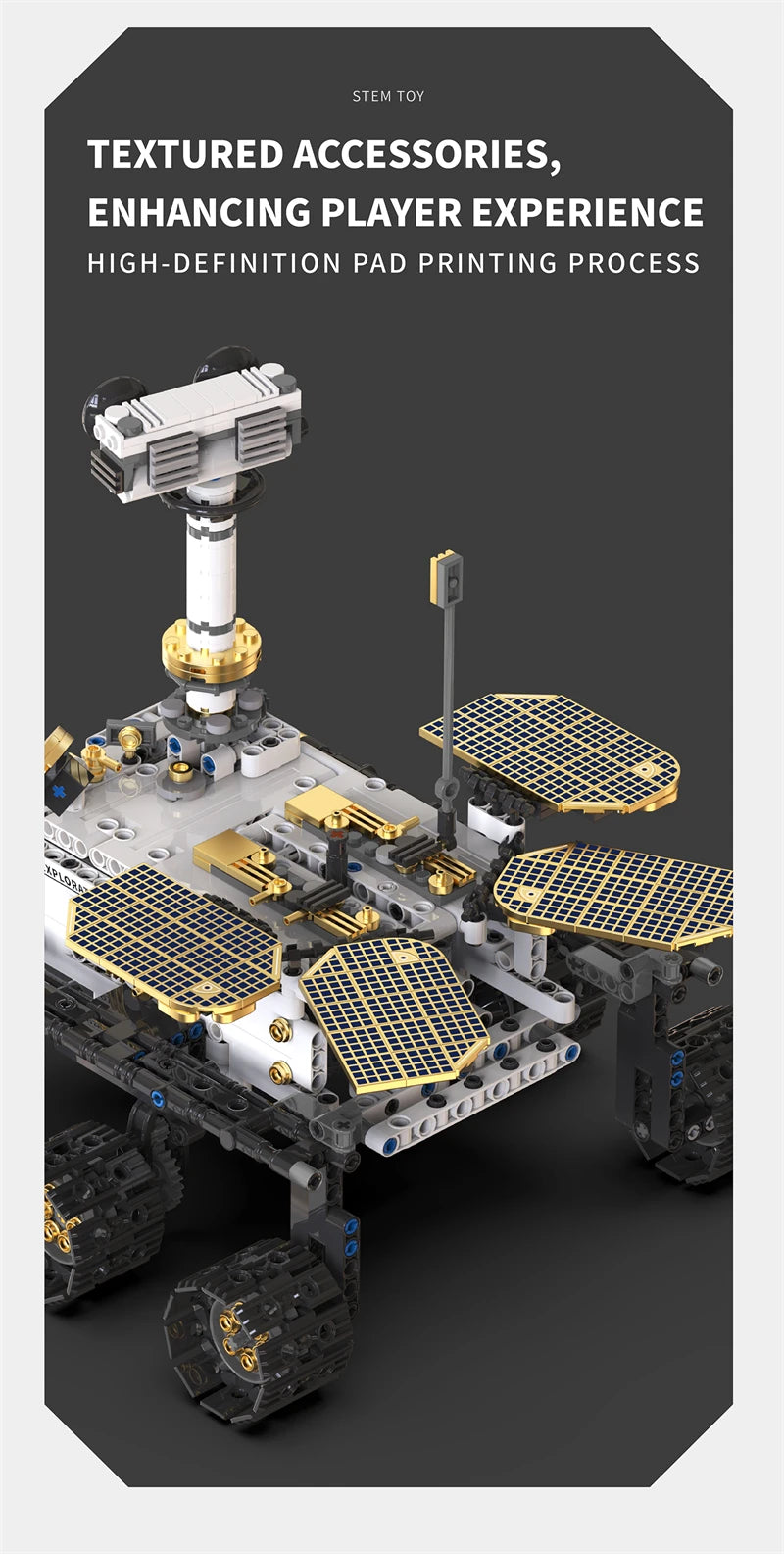 Bloques de construcción programables con brazo mecánico multieje, robot 5 en 1, juguetes de Control remoto, vástago interactivo, regalo de aprendizaje para niños