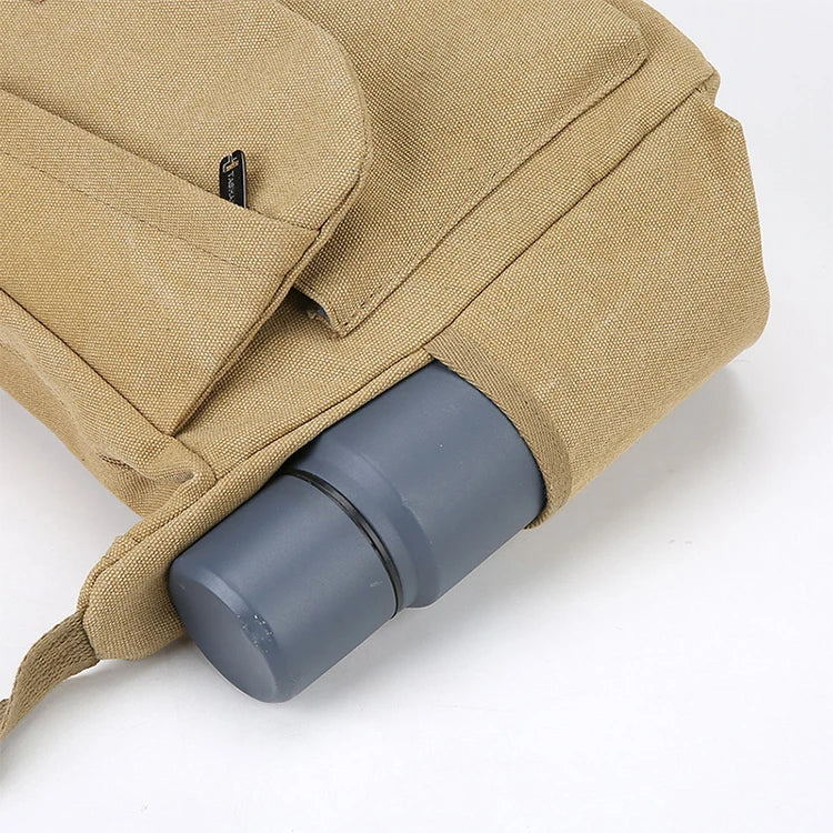 Bolso bandolera para hombre, diseño con múltiples bolsillos, bolso de hombro de gran capacidad, elementos esenciales para exteriores, almacenamiento funcional, viajeros urbanos