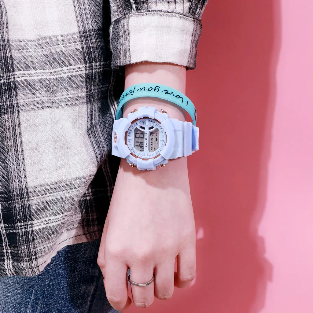 Reloj Deportivo Digital Unisex con Alarma y Temporizador