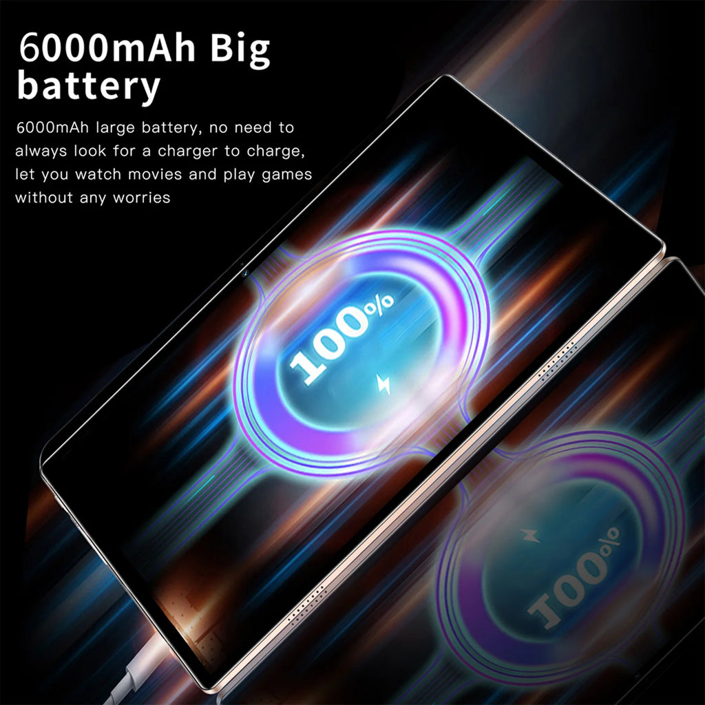 Nuevo tableta Pc ULTRA SLIM Pad de 10,1 pulgadas, Google Play, pantalla HD Octa Core, cámaras duales SIM, Sensor G, tabletas multitáctiles