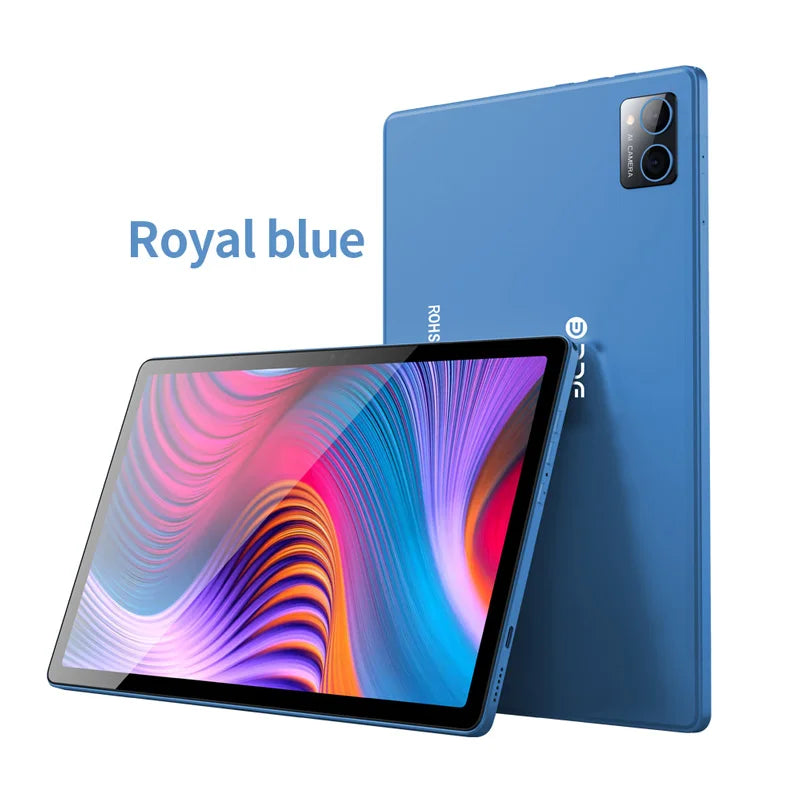 BDF P60 Tablet Pc 10,1 pulgadas 8GB RAM 256GB ROM Android 13 Octa Core 3G 4G LTE tarjetas SIM dobles versión Global tabletas Google