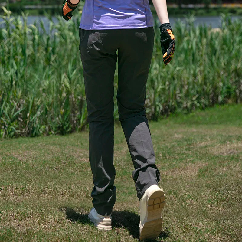 Pantalones de senderismo impermeables para mujer, secado rápido, Camping al aire libre, escalada, Trekking, pantalones de montaña, Ripstop, verano