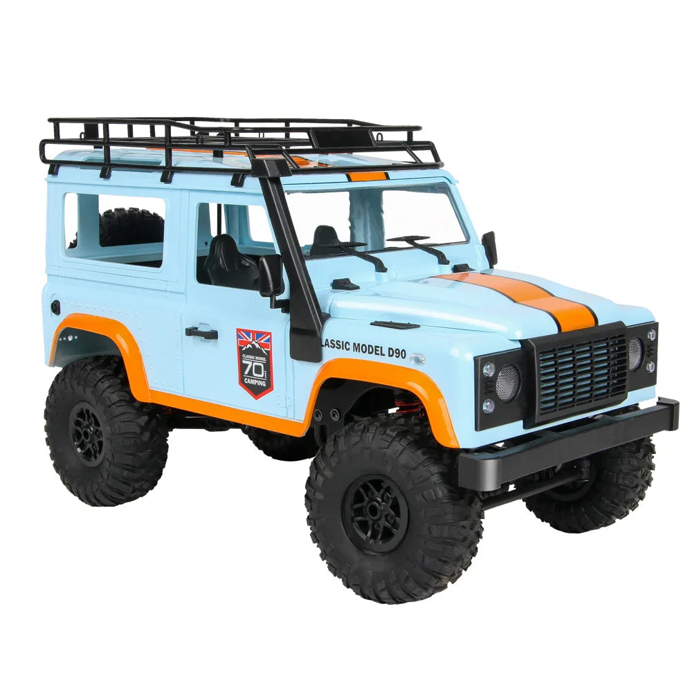 MN MN99S MN78 MN98 MN99 D90 1/12 RC coche 2,4G Control remoto 4X4 todoterreno luz LED 4WD escalada RC camión coche de juguete regalo para niño