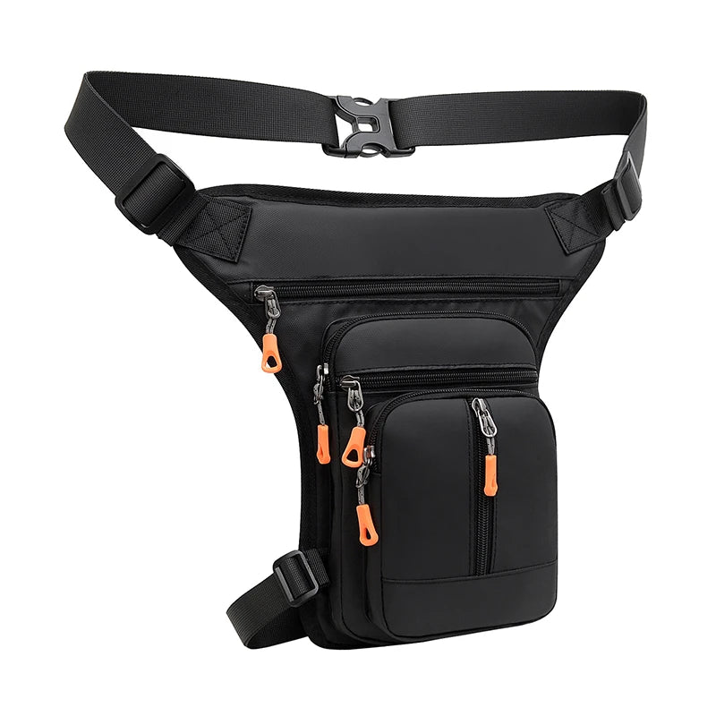 Bolso Bandolera para Pierna, Apto para Hombres y Mujeres, Bolso Táctico para Motociclistas, Bolso de Cintura