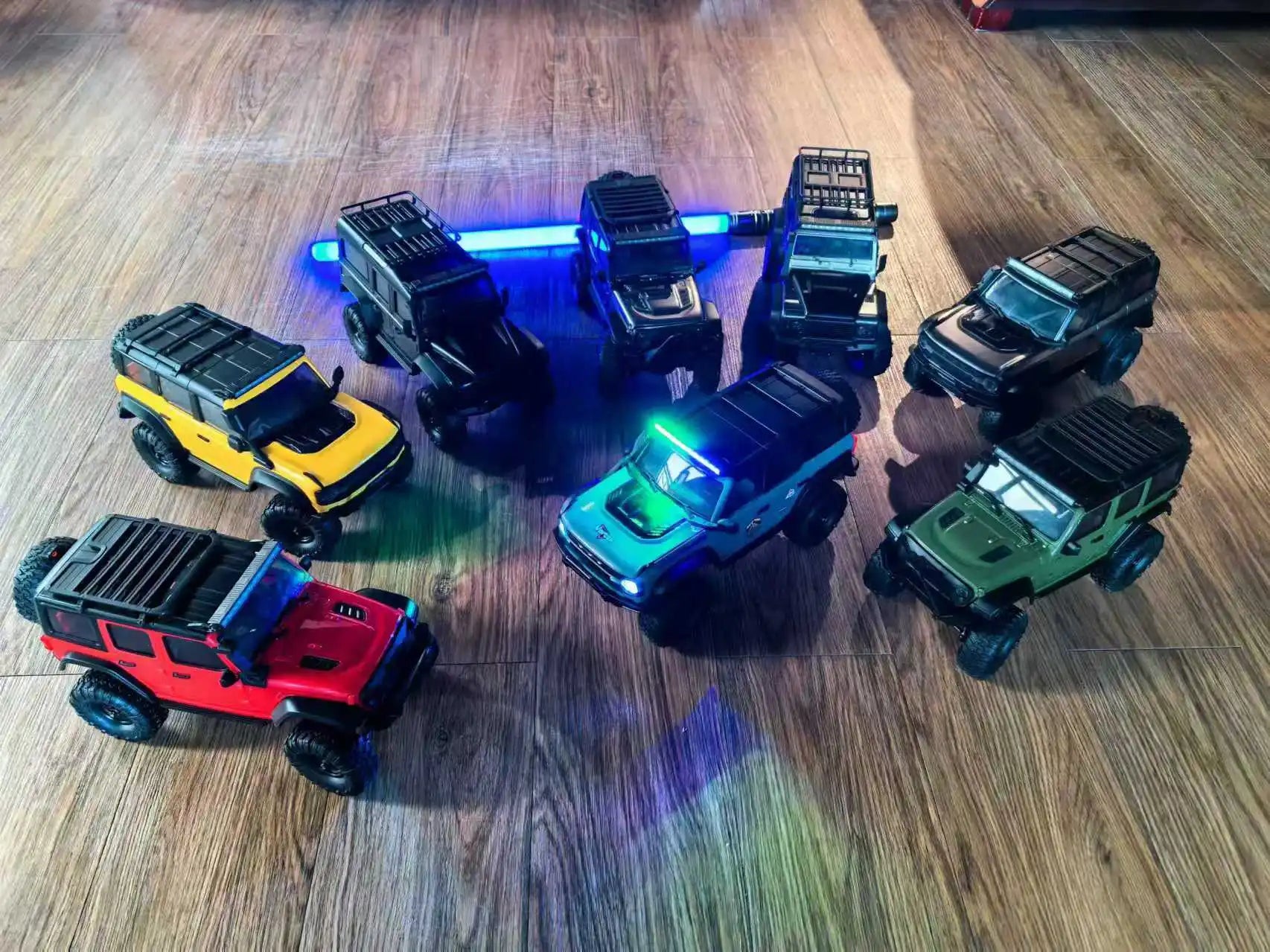 Coche RC 1:16 Monster Truck 4WD, Todoterreno Eléctrico, Regalos para Niños