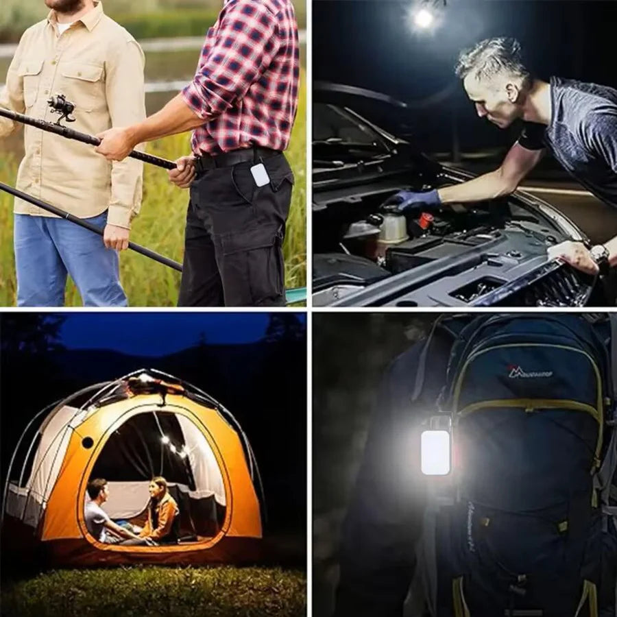 Mini Mochila Linterna LED para Camping y Senderismo