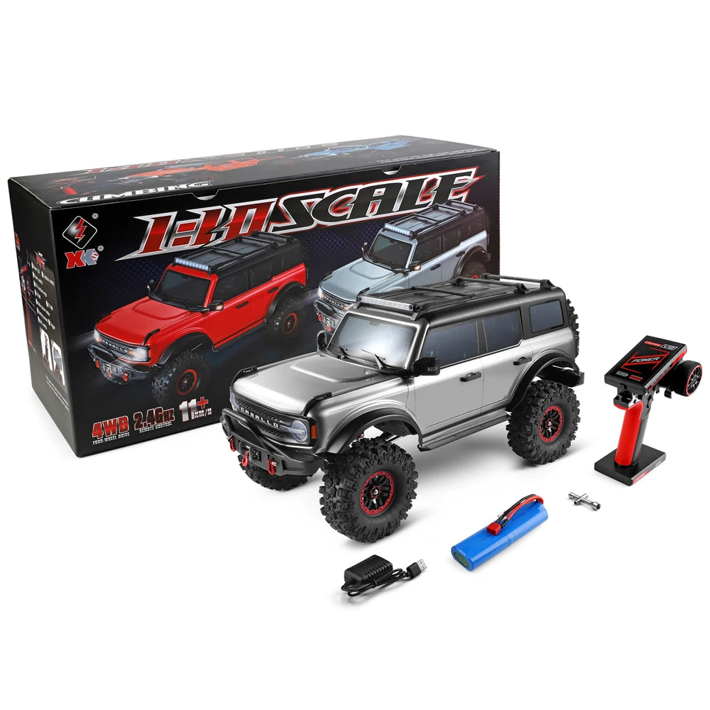 Coche RC WLtoys 104020 1:10 4WD Escalada Todoterreno 3000mAh