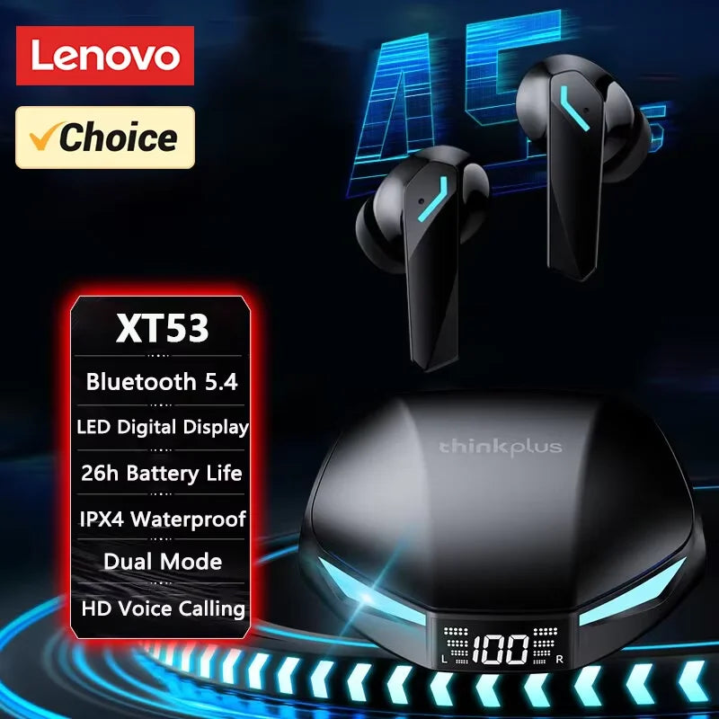 Auriculares Bluetooth 5.4 TWS Lenovo XT53 con ANC