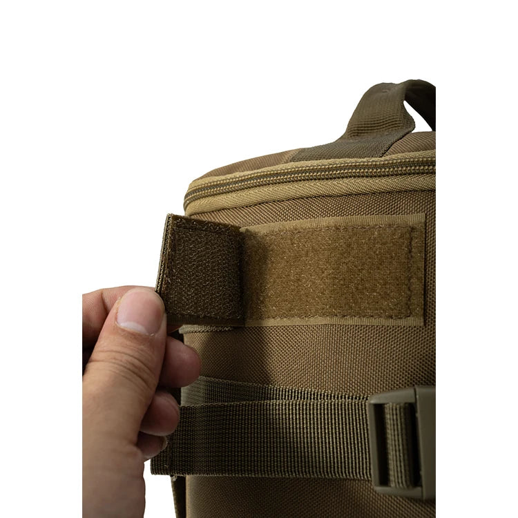 Mochila de pesca súper grande de 42L con asiento de poste |   correa de hombro acolchada |   camping, senderismo, almacenamiento de aparejos de pesca, entusiastas al aire libre