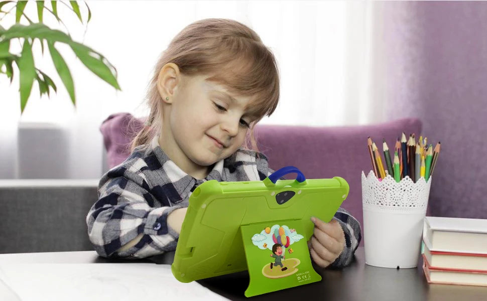 Tablet educativa para niños BDF 7": 4GB RAM, 64GB ROM, Android 13
