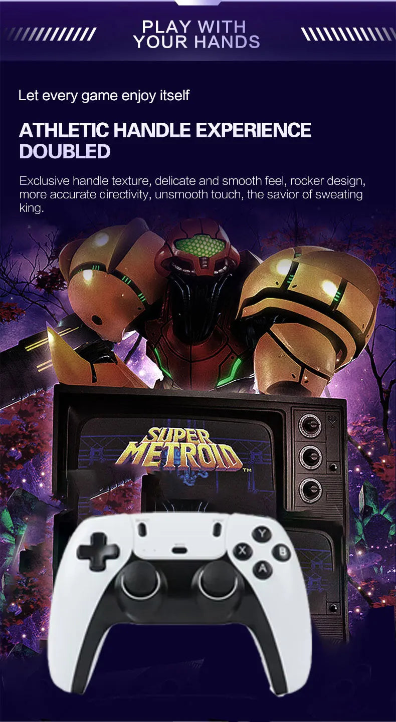 M15 60 + emuladores 2T consola de juegos Retro para el hogar Batocera I3-3110M 70000 + juegos para Wii PS2 PSP NGC N64 Win11 4G/8G mango inalámbrico