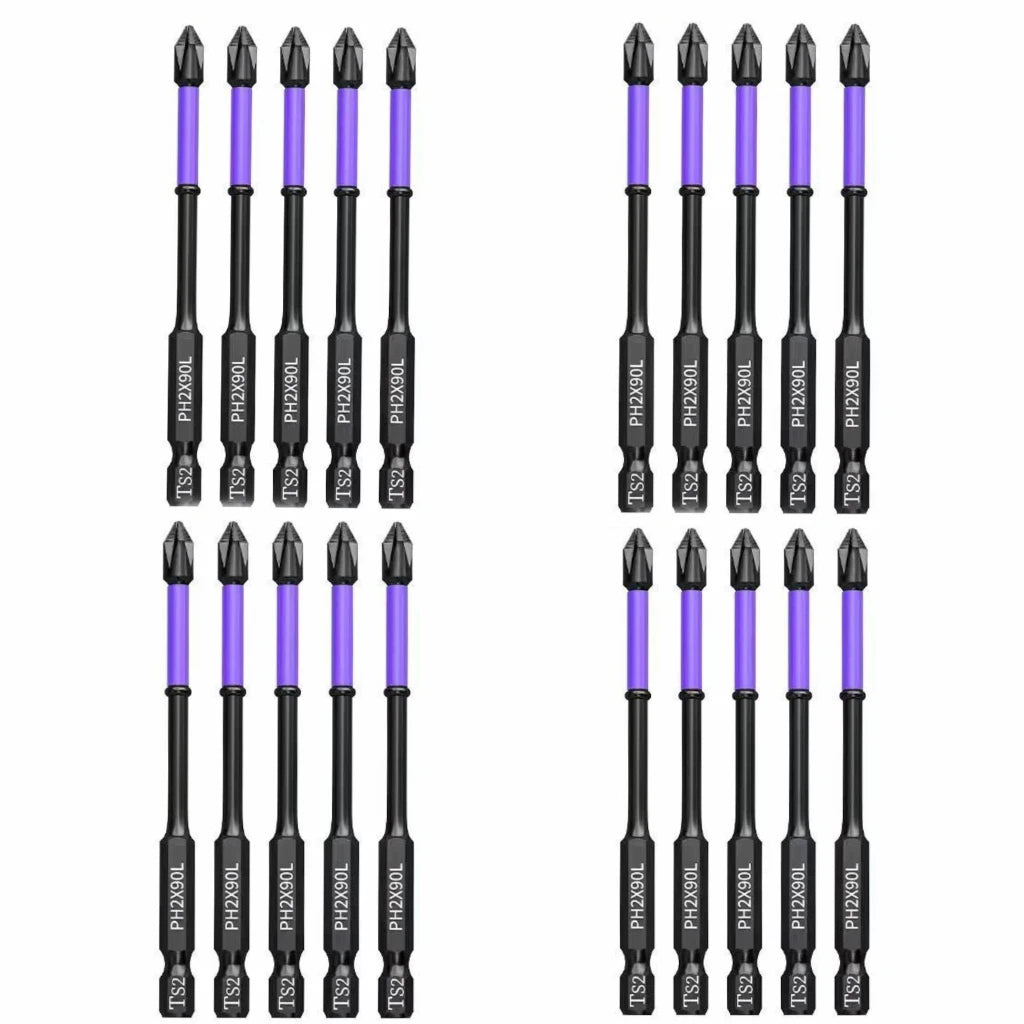 Set de Brocas PH2 de Impacto Magnéticas 5-60 Piezas
