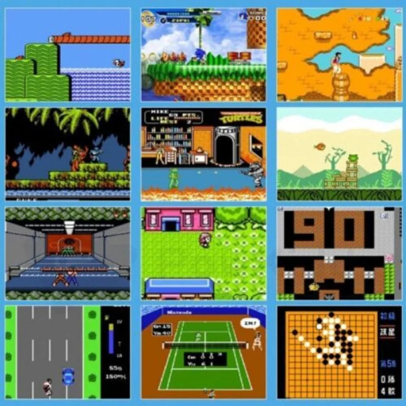 Consola de Juegos Portátil con 500+ Juegos, Emulador Retro, Conecta a TV