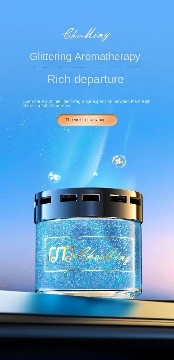 Crema aromática sólida montada en el coche con una fragancia ligera y duradera, así como fragancia floral Osmanthus para Interior De