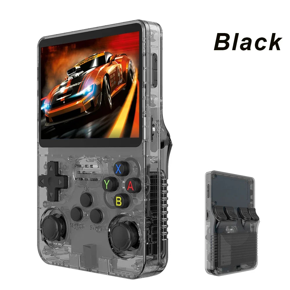 Consola de Videojuegos Retro R36S, Sistema Linux, Pantalla IPS 3.5 Pulgadas