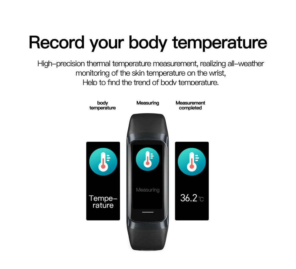 LIGE Reloj Inteligente AMOLED Fitness Tracker