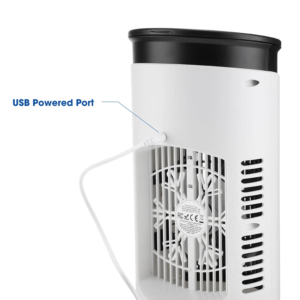 Enfriador de Aire 3 en 1 con Humidificador y 6 Velocidades