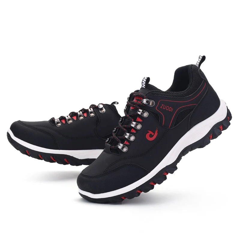 Zapatos de hombre, zapatos informales de cuero para hombre, zapatillas de deporte para primavera, Otoño e Invierno, tenis masculinos, zapatos ligeros para caminar