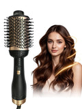Cepillo de Aire Caliente para Rizar y Alisar el Cabello, Cepillos Eléctricos para el Cabello, Peine Caliente, Rizador Profesional, Cepillo Térmico Anti-Quemaduras