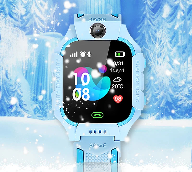 Reloj inteligente para niños, tarjeta Sim 4g, rastreador SOS, llamada, teléfono, cámara, Chat de voz, foto, reloj inteligente para niños, cámara, regalos de cumpleaños para niños y niñas
