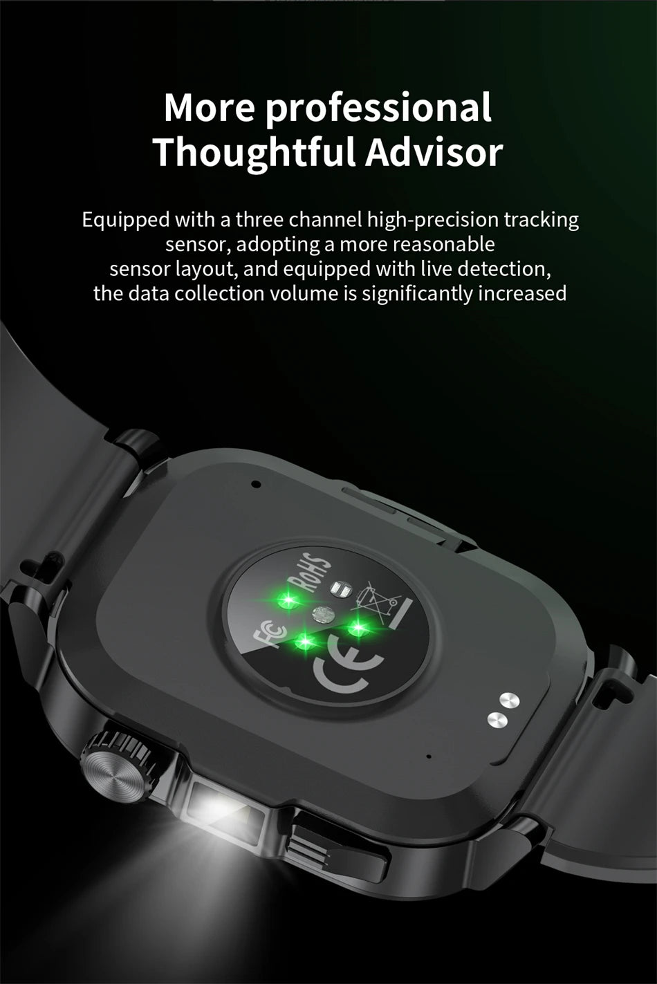 Reloj Inteligente LIGE Bluetooth Deportivo Resistente Agua