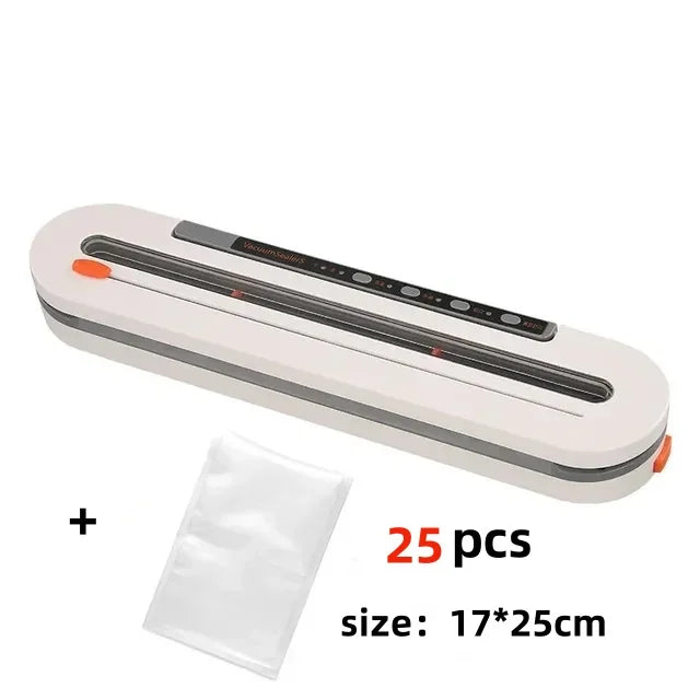 Máquina automática de envasado al vacío para el hogar, sellador de alimentos al vacío para seco, húmedo, polvo suave, máquina de sellado de almacenamiento de alimentos, 30cm, nuevo