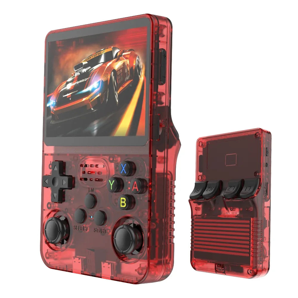 Consola de Videojuegos Retro R36S, Sistema Linux, Pantalla IPS 3.5 Pulgadas