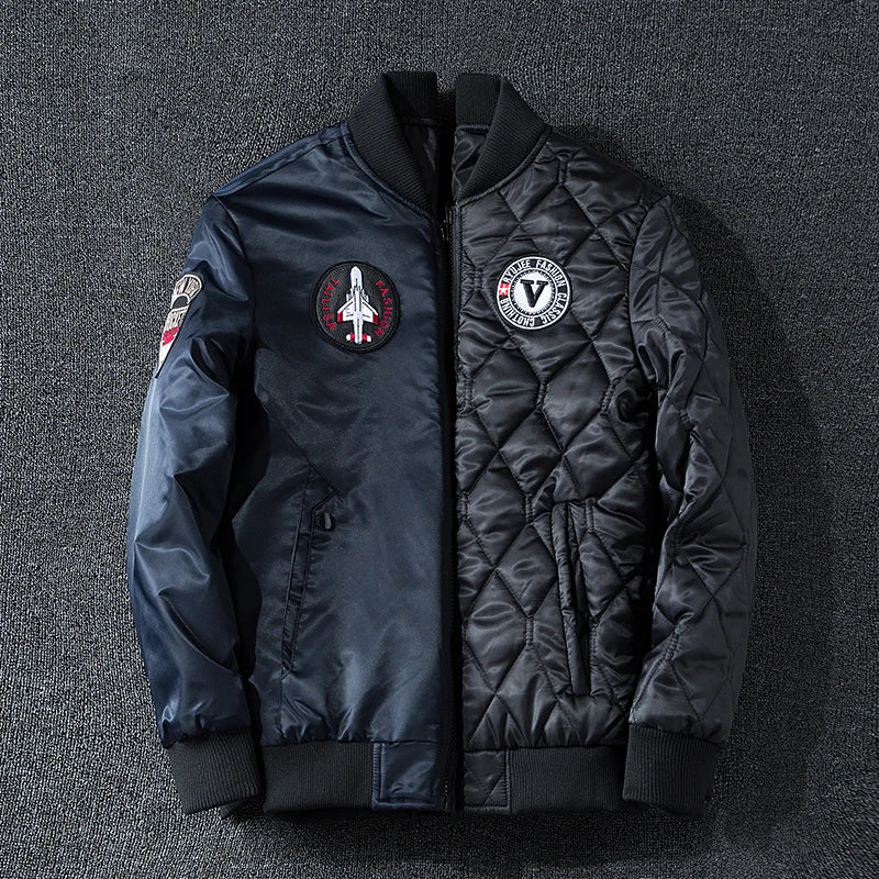 Campera MA1 Aviador para Hombre - Doble Cara Engrosada