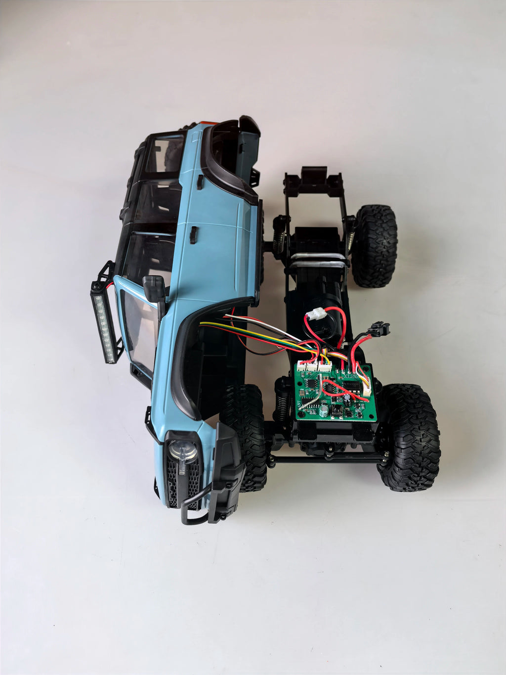 Coche RC 1:16 Monster Truck 4WD, Todoterreno Eléctrico, Regalos para Niños