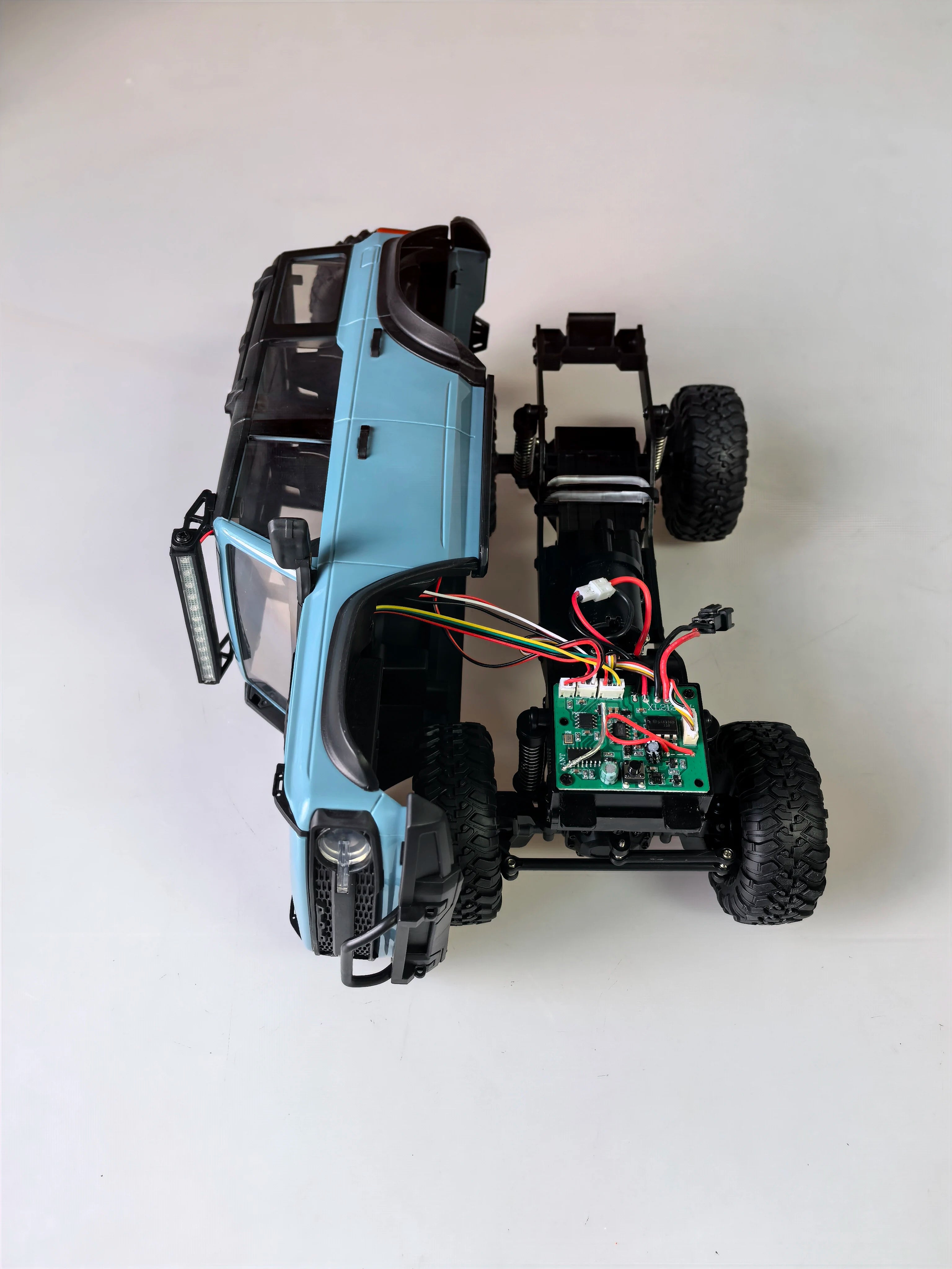 Coche RC 1:16 Monster Truck 4WD, Todoterreno Eléctrico, Regalos para Niños
