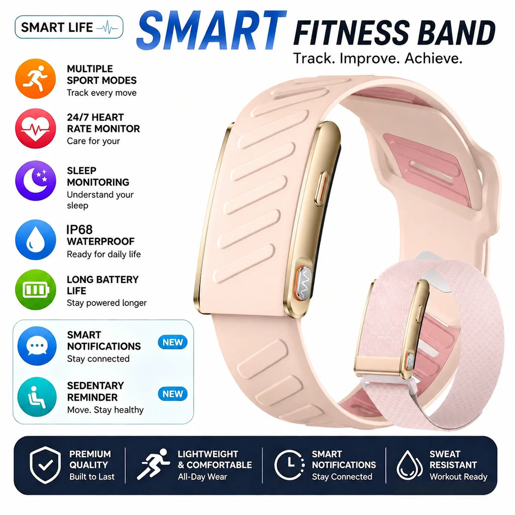 Pulsera Inteligente sin Pantalla 120 Modos