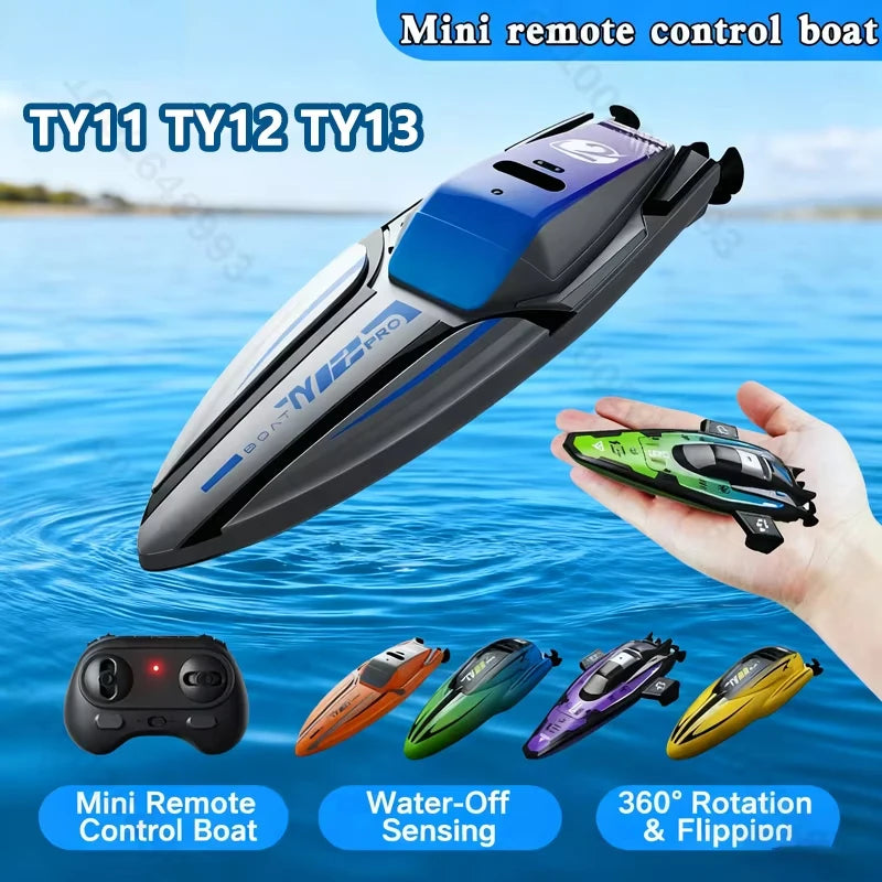 Barco RC de Alta Velocidad con Motor Dual y Control Remoto