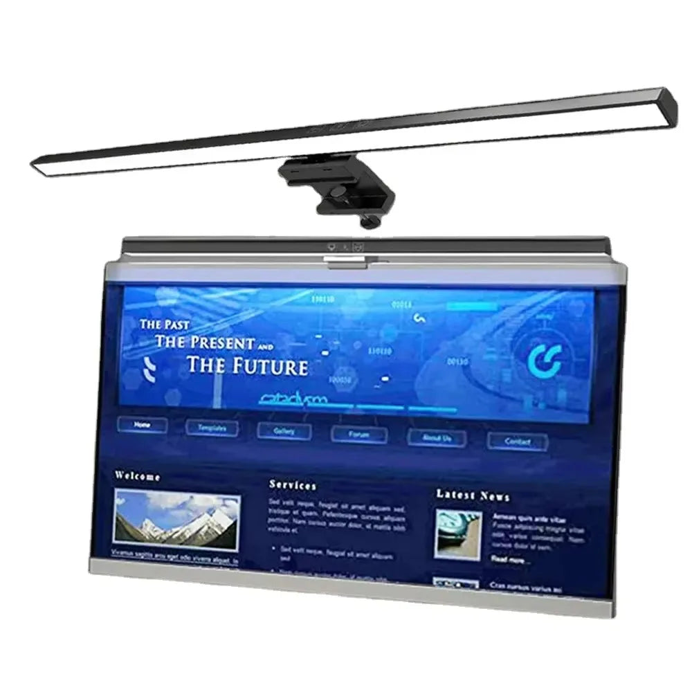 Barra de Luz LED para Monitor PC, Regulable 33cm/50cm, Alimentada por USB