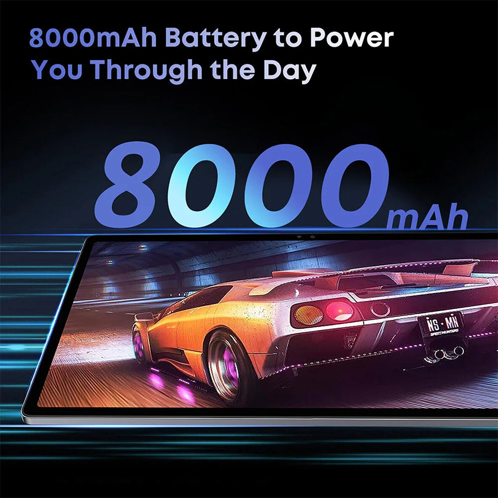 Tablet BDF 10.1": Android 13, 8GB RAM, 512GB ROM, 10 núcleos, 4G LTE
