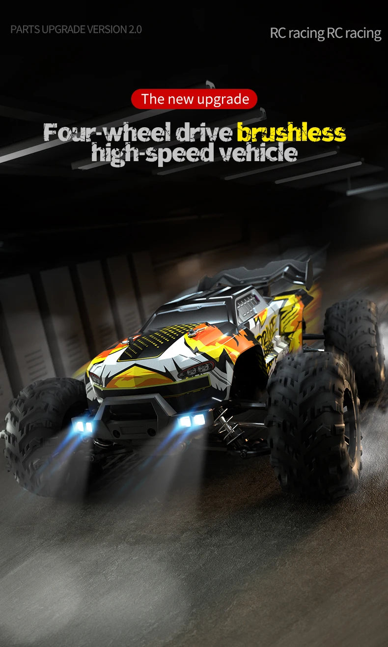 Teeggi 16101 /16102 PRO 1:16 70 KM/H carreras de deriva de alta velocidad SG116 MAX 4WD RC coche todoterreno monstruo camión juguetes para regalo de chico