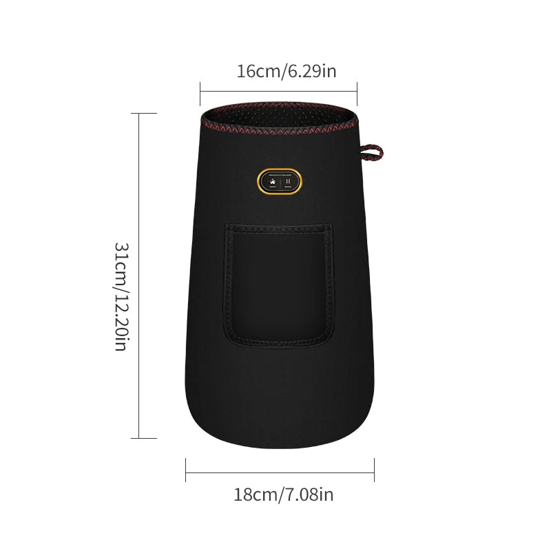 Masajeador Eléctrico Vibratorio para Manos con Calor y Compresión, Alivia el Dolor y la Molestia por Uso Excesivo o Lesiones, Puerto USB, Uso Familiar, Cuidado de las Manos