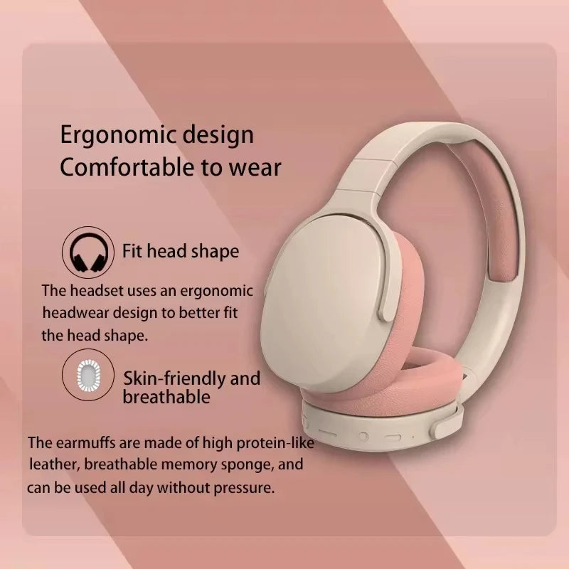 Auriculares Bluetooth 5.3 Over-Ear Deportivos TF/AUX