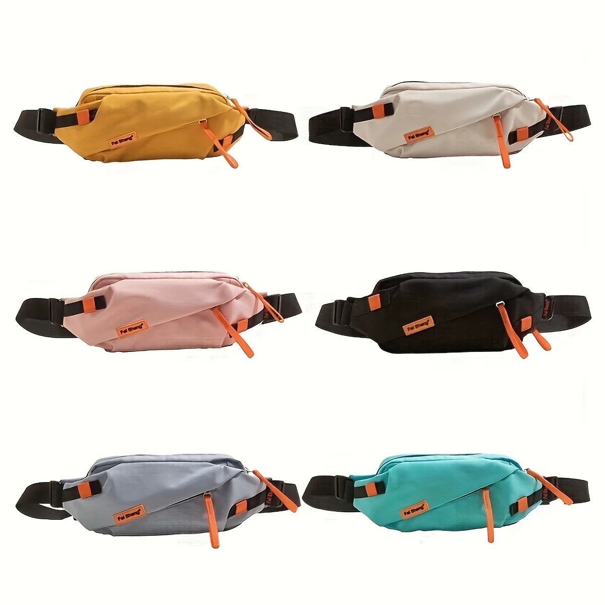 Bolso de pecho versátil de estilo japonés para mujer, bolso cruzado deportivo informal para hombre, bolso de hombro para estudiantes de gran capacidad, estilo urbano, bolso de cintura moderno