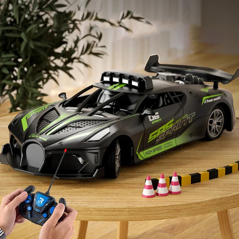 Auto RC de Deriva de Alta Velocidad con Control Remoto para Niños