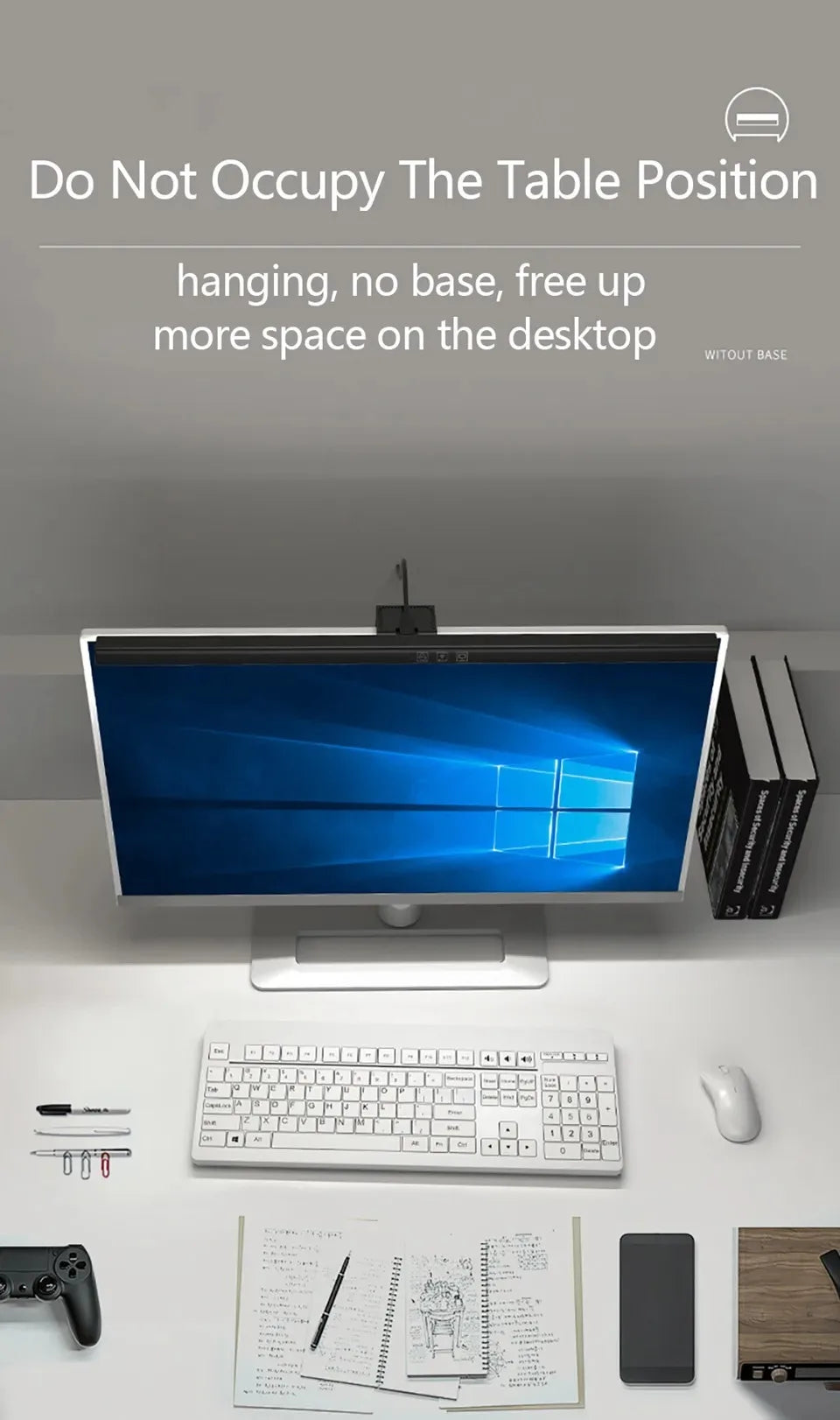 Barra de Luz LED para Monitor de PC con Atenuación USB