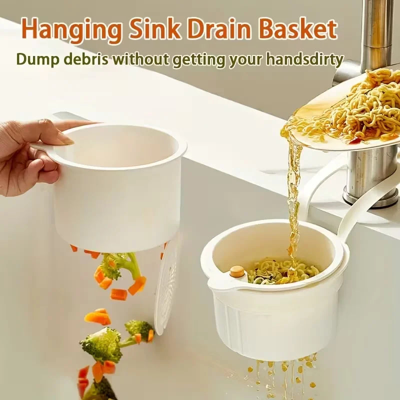 Escurridor de Presión: Colador de Alimentos y Organizador de Fregadero, Multifuncional para Cocina y Baño