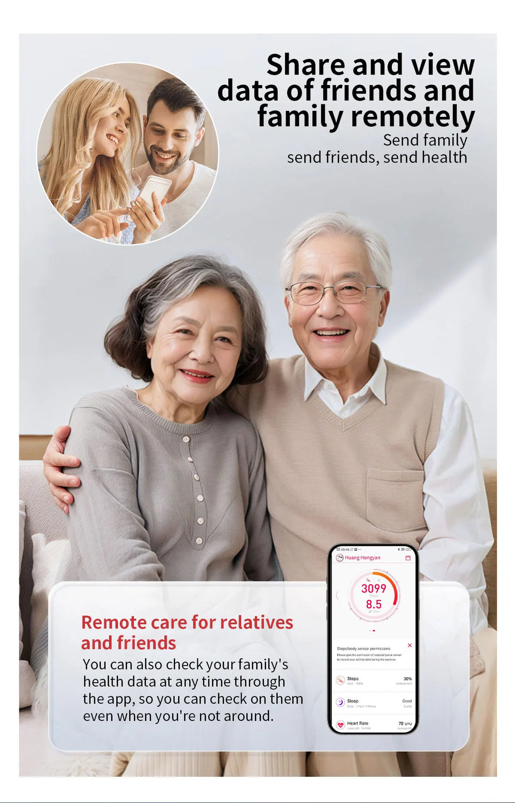 Reloj Inteligente Salud ECG+PPG Bluetooth