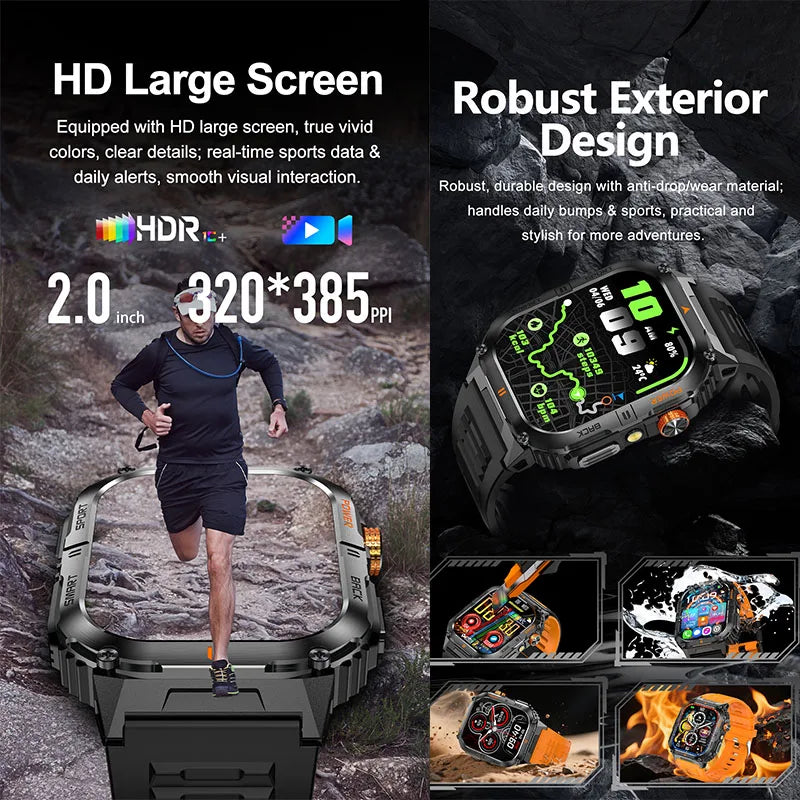 Reloj Inteligente Deportivo IP68 100+ Modos