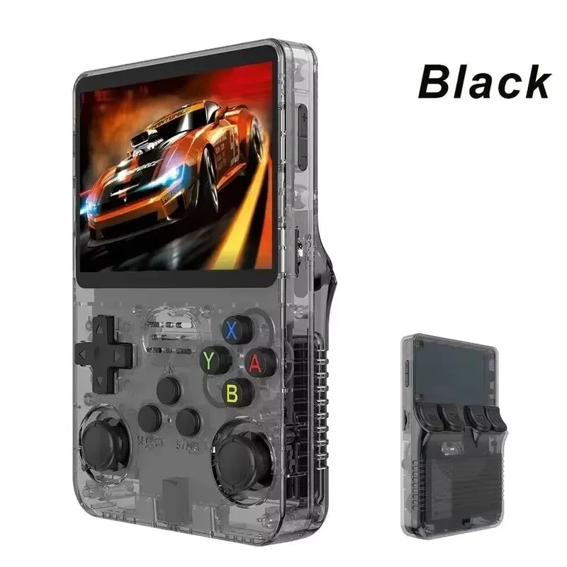 Consola de Videojuegos Retro R36S, Sistema Linux, Pantalla IPS 3.5 Pulgadas