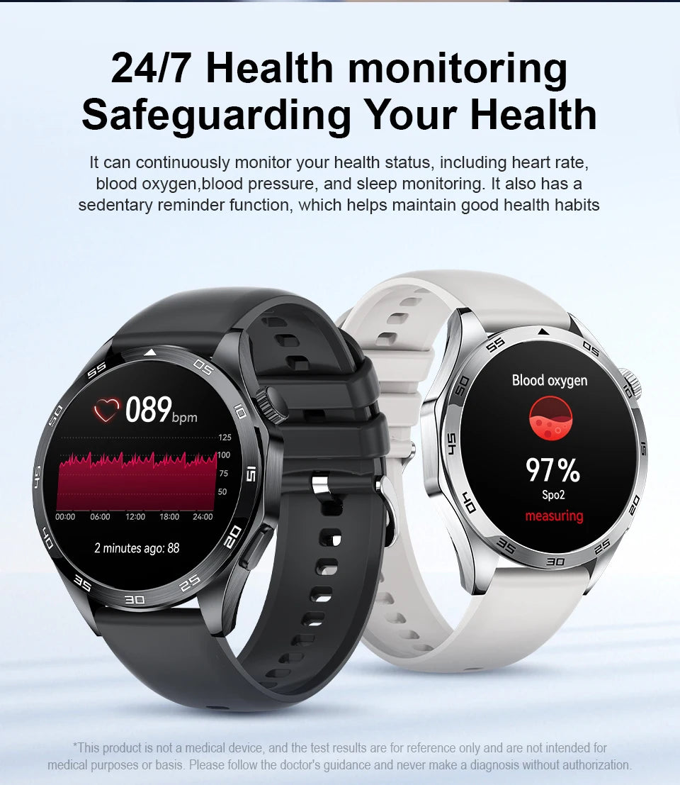 Nuevo Reloj Inteligente GT4Pro 2026 para Android e iOS, con NFC, Rastreador GPS, Pantalla AMOLED HD de 360*360, Monitor de Ritmo Cardíaco, Llamadas Bluetooth