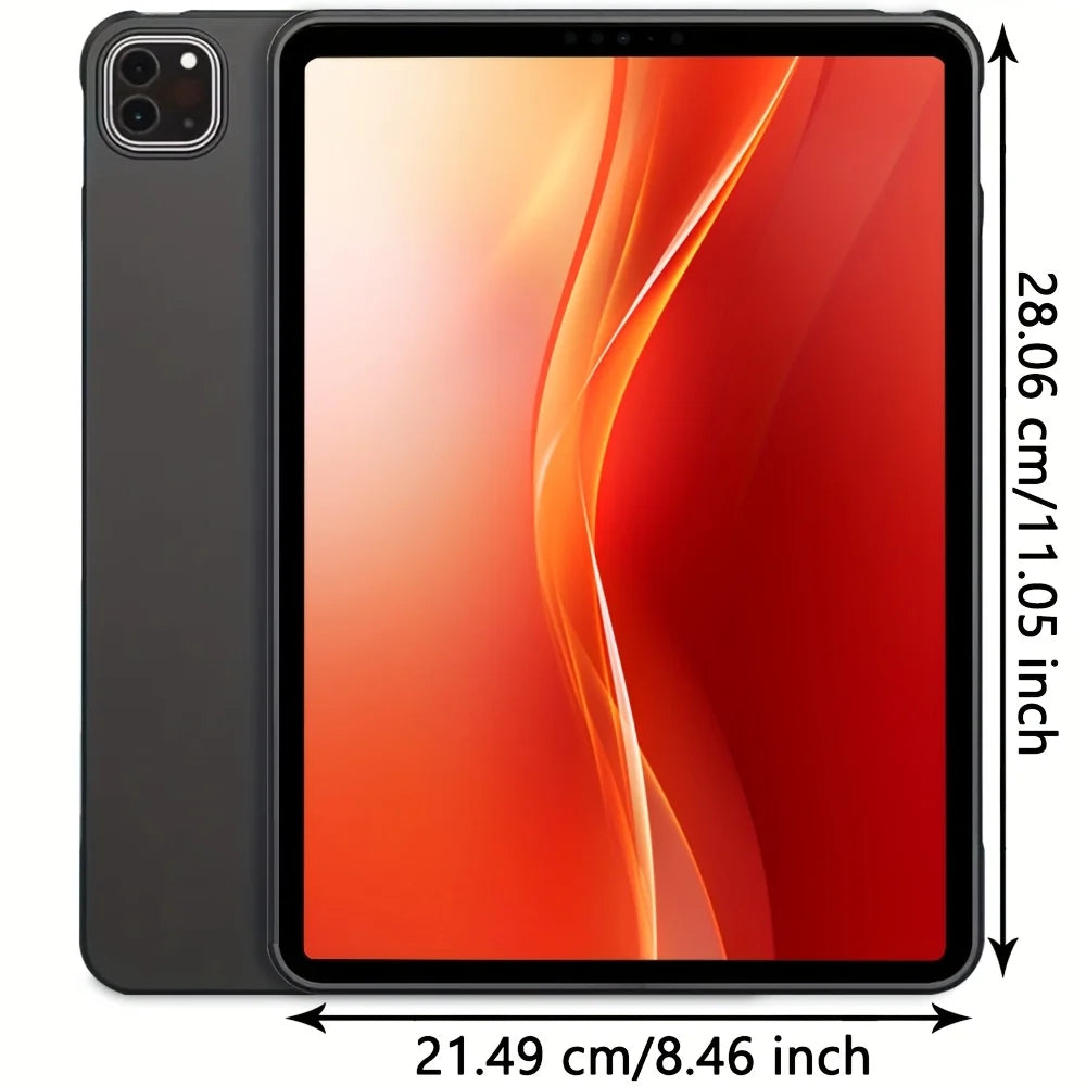 La funda protectora de silicona para iPad es resistente a los arañazos, antideslizante y liviana, adecuada para iPad Pro12.9inch 2022