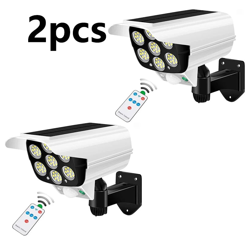 Luz Solar con Sensor de Movimiento para Exterior 77LED Reflector