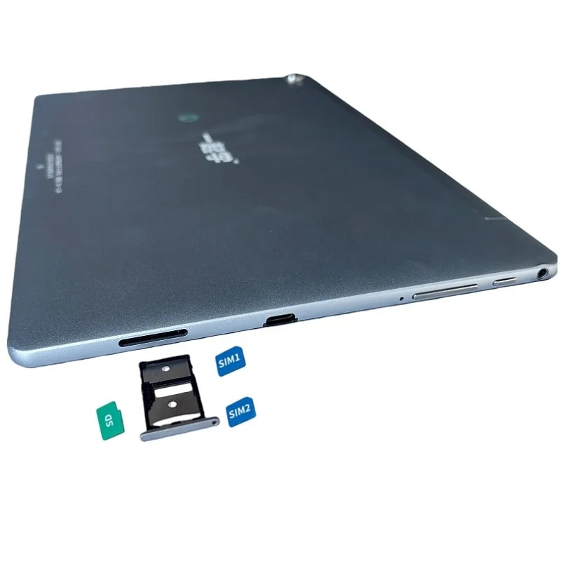 Tablet Android 10 de 10.8 Pulgadas con 8GB de RAM y 128GB de ROM, Compatible con Llamadas 2G/3G/4G, Tipo-C, Cámara Dual, Procesador MT6797 de 10 Núcleos, 2560x1600 Píxeles, 1 Ranura para Tarjeta SIM