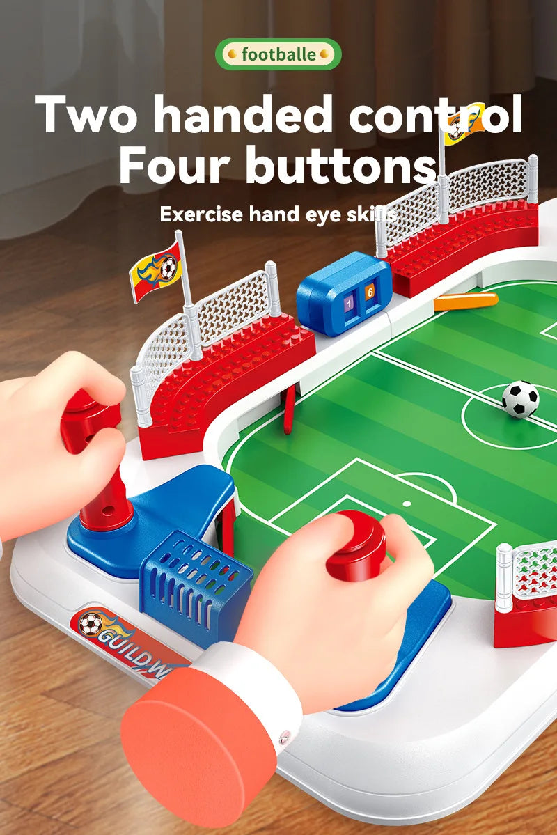 Juego de Fútbol de Mesa Portátil para Niños - Multijuego
